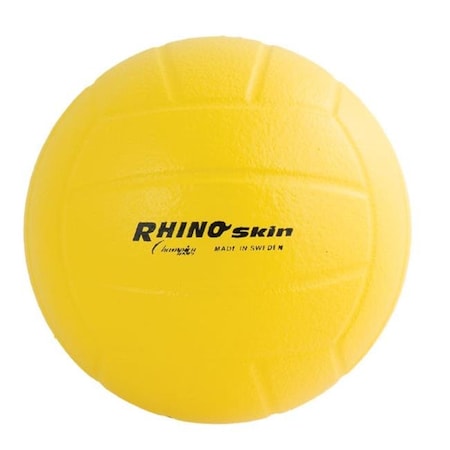 Champion Sports RSVB 8 In. Rhino Skin Molded Foam Ball; Yellow